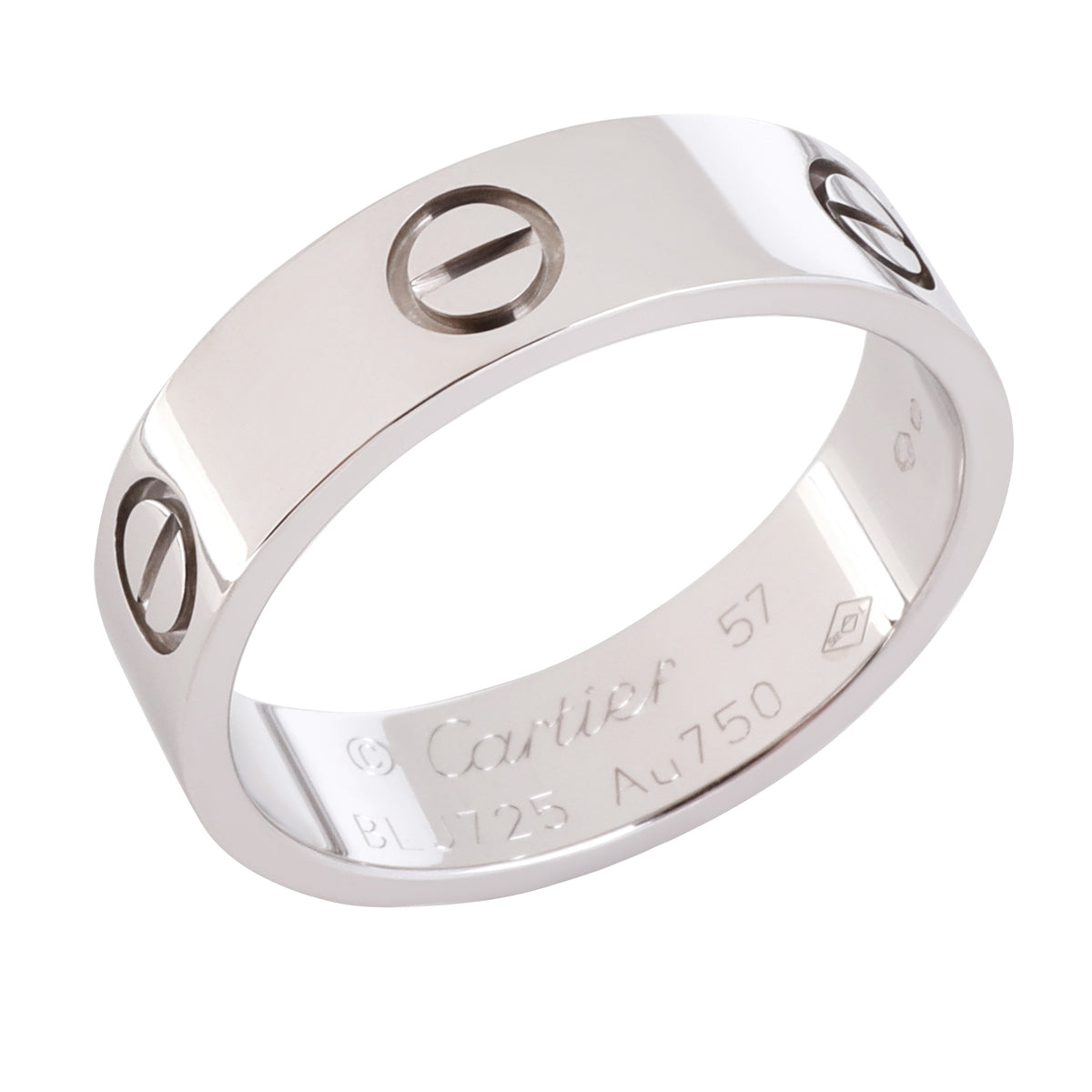 Cartier Love Ring in 18k White Gold