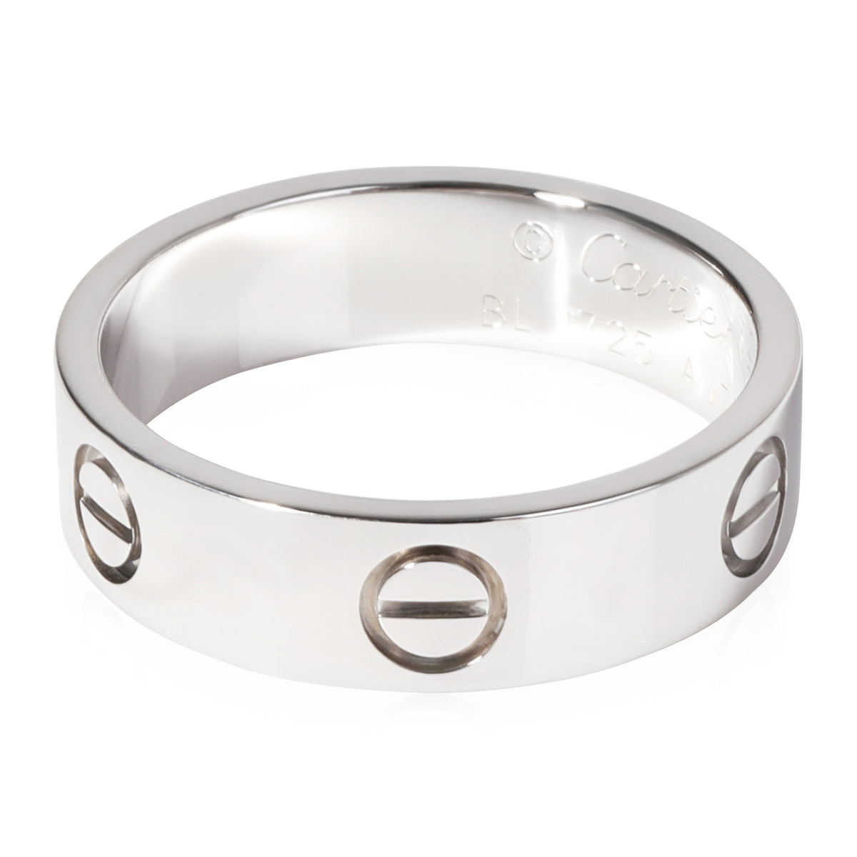 Cartier Love Ring in 18k White Gold