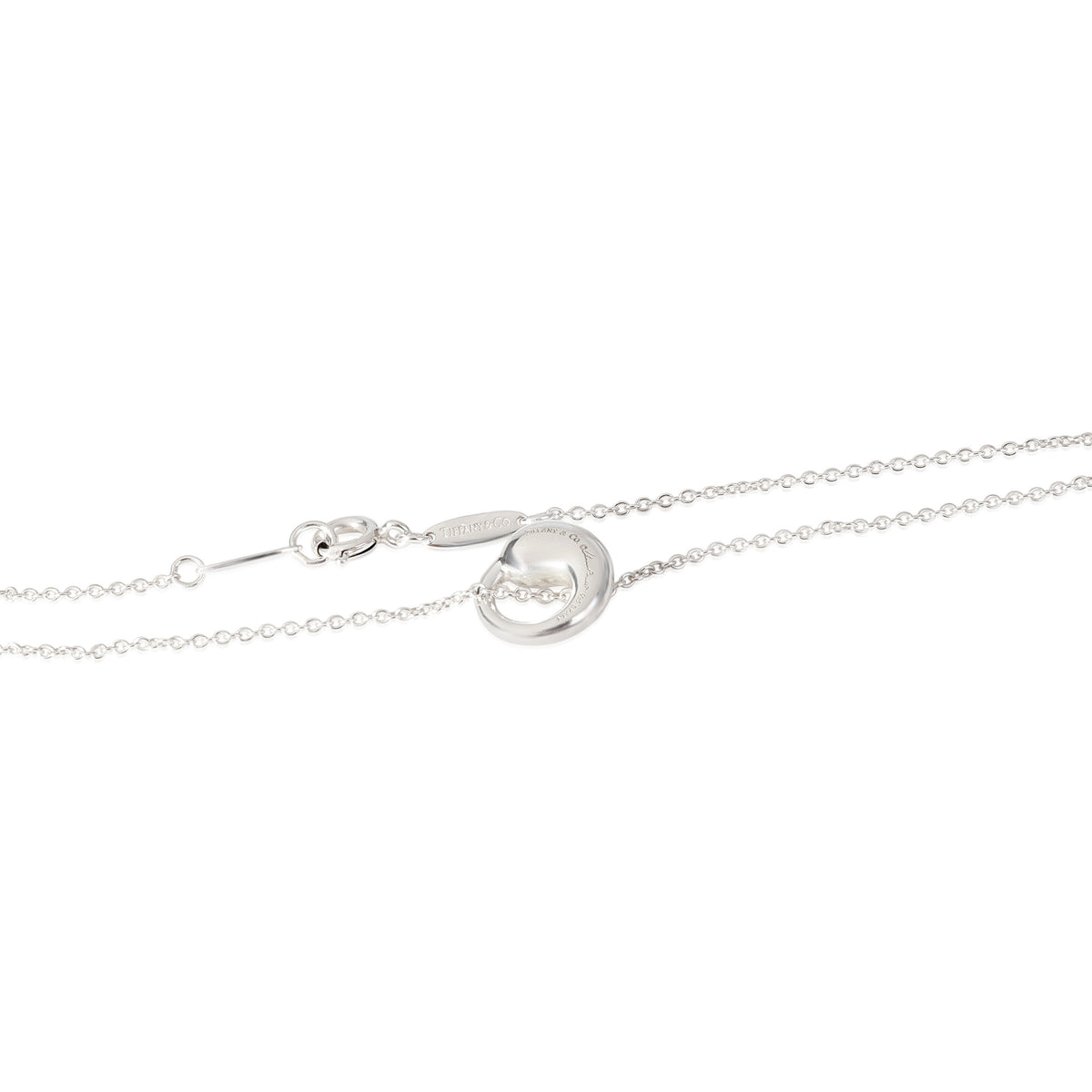 Tiffany & Co. Elsa Peretti Eternal Circle Pendant in Sterling Silver