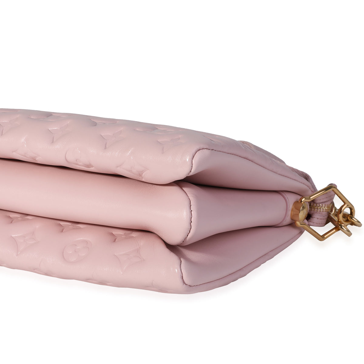 Louis Vuitton Pochette Coussin, Light Pink Monogram Embossed Lambskin  Leather, New in Box WA001 - Julia Rose Boston