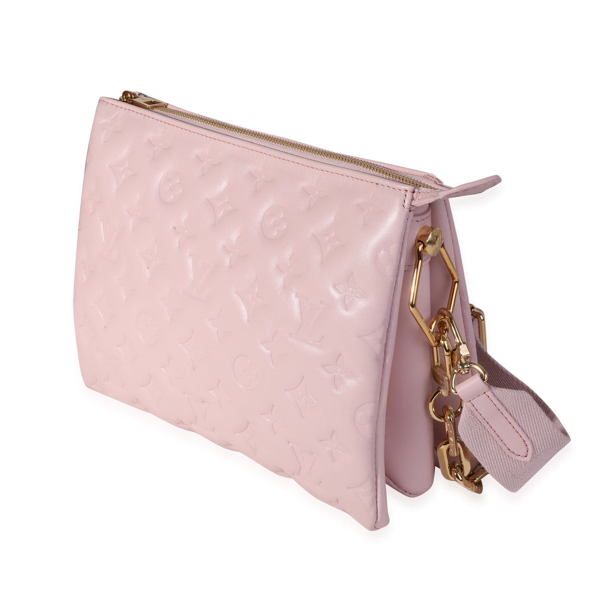 Louis Vuitton Limited Edition Coussin PM Monogram Pink Lambskin