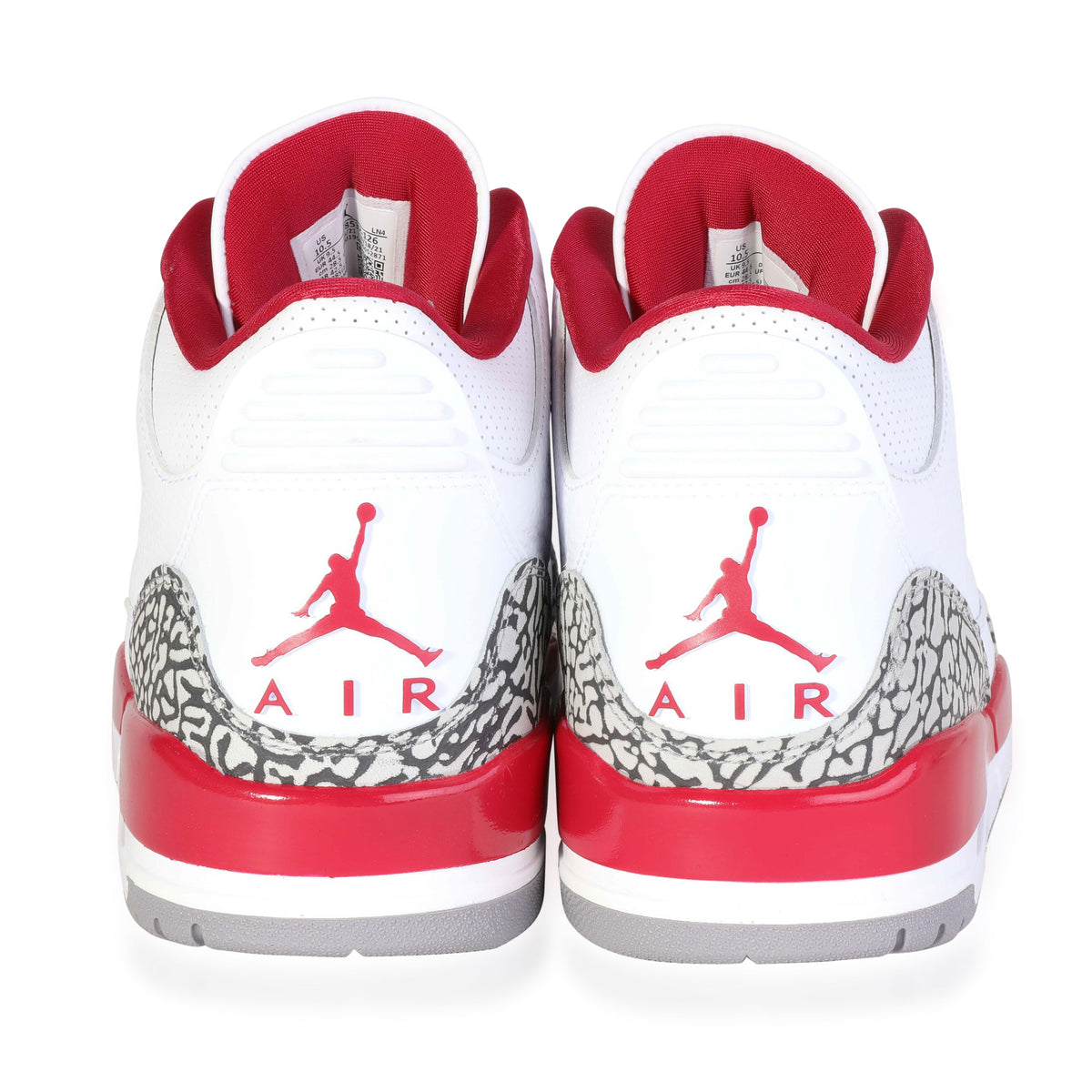 Air Jordan -  Air Jordan 3 Retro 'Cardinal Red' (10.5 US)