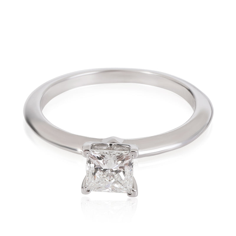 TIFFANY & Co. Platinum .47ct Diamond Engagement Ring 5 | eBay