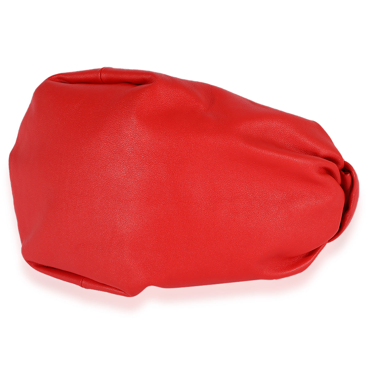 BOTTEGA VENETA Double Knot Hand Bag Leather Nail polish Red 629635 90187808