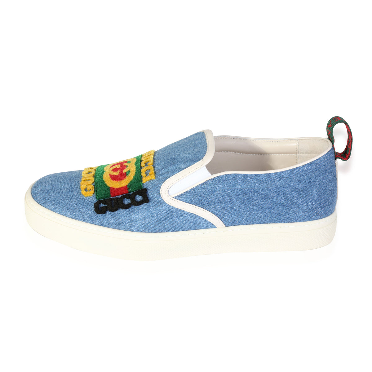 Gucci -  Gucci Slip-On Dublin Blue (7 UK)