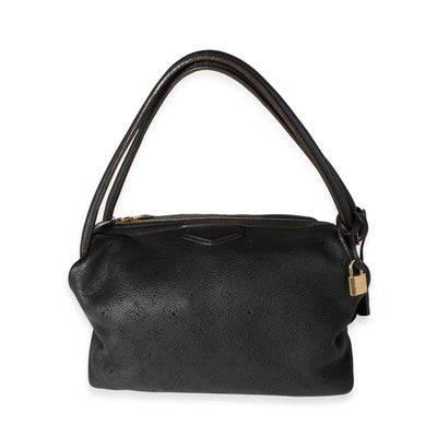 Louis Vuitton Black Mahina Leather Galatea PM