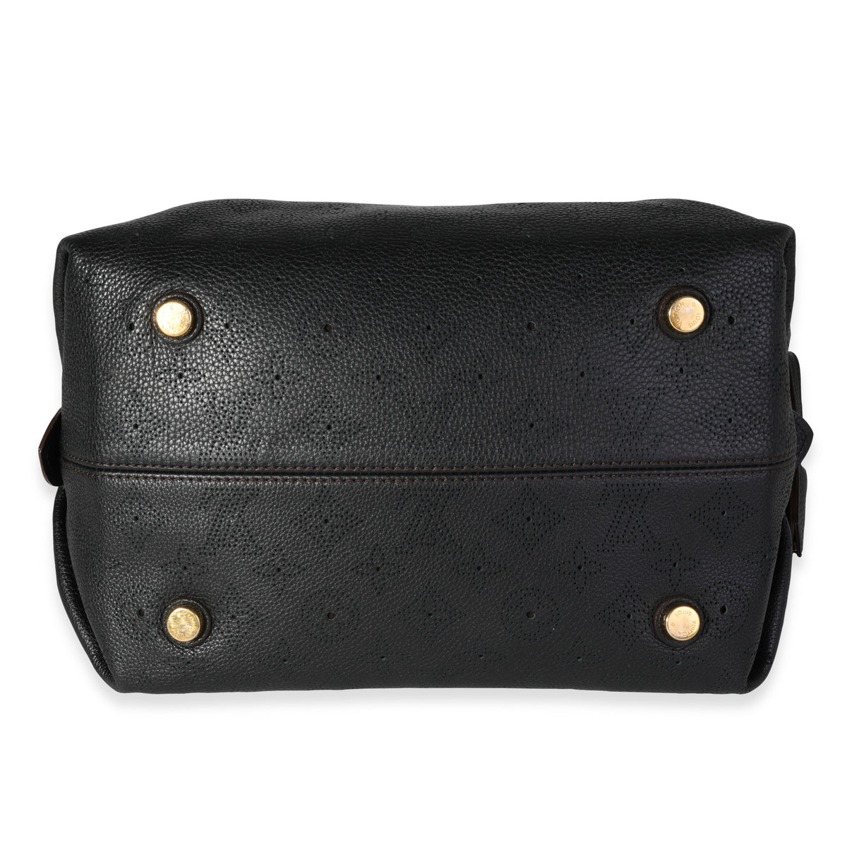 Louis Vuitton Black Mahina Leather Galatea PM