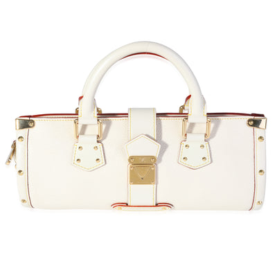 Louis Vuitton White Suhali Leather LEpanoui PM