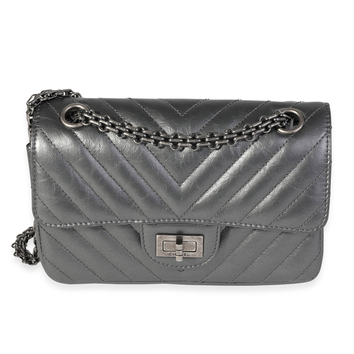 Chanel Boy Quilted Flap Bag in Metallic Patent  Bragmybag