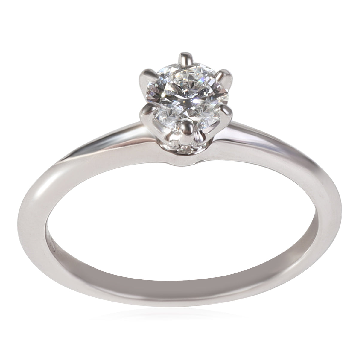 Tiffany & Co. Diamond Engagement Ring in Platinum D VS2 0.33 CTW