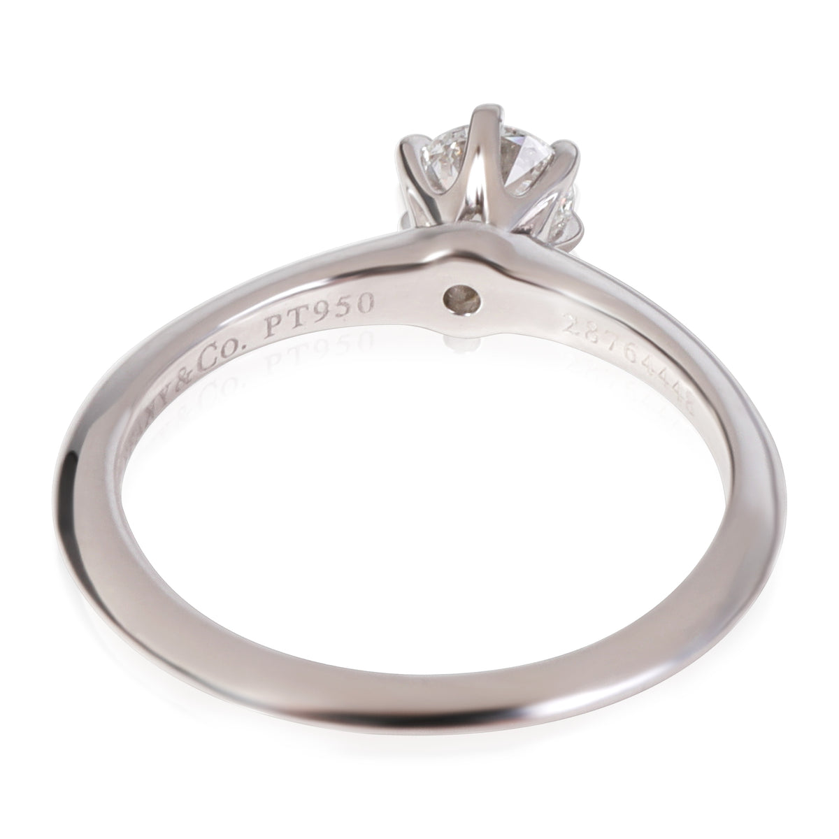 Tiffany & Co. Diamond Engagement Ring in Platinum D VS2 0.33 CTW