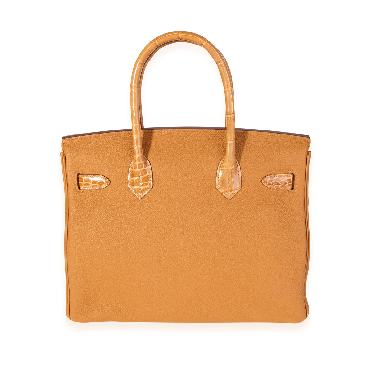 Hermes Birkin Touch bag 30 Caramel/ Tabac camel Togo leather