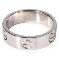 Cartier Love Ring in 950 Platinum