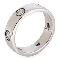 Cartier Love Diamond Ring in 18k White Gold 0.46 CTW