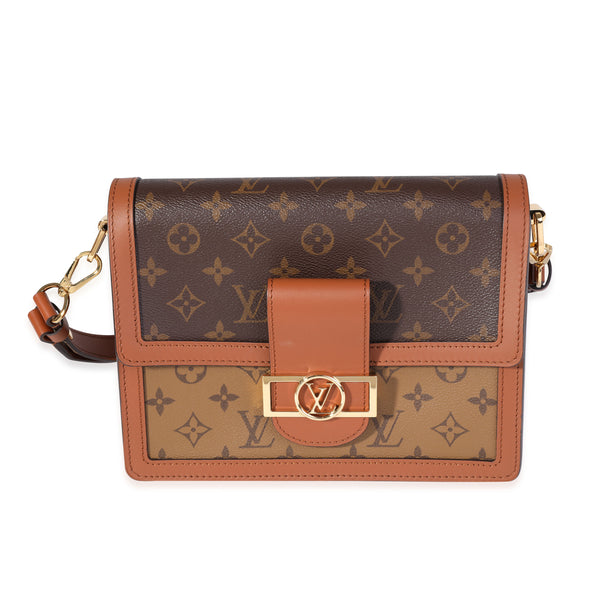 Buy Pre-owned & Brand new Luxury Louis Vuitton Monogram Reverse Canvas Mini Dauphine  Handbag Online