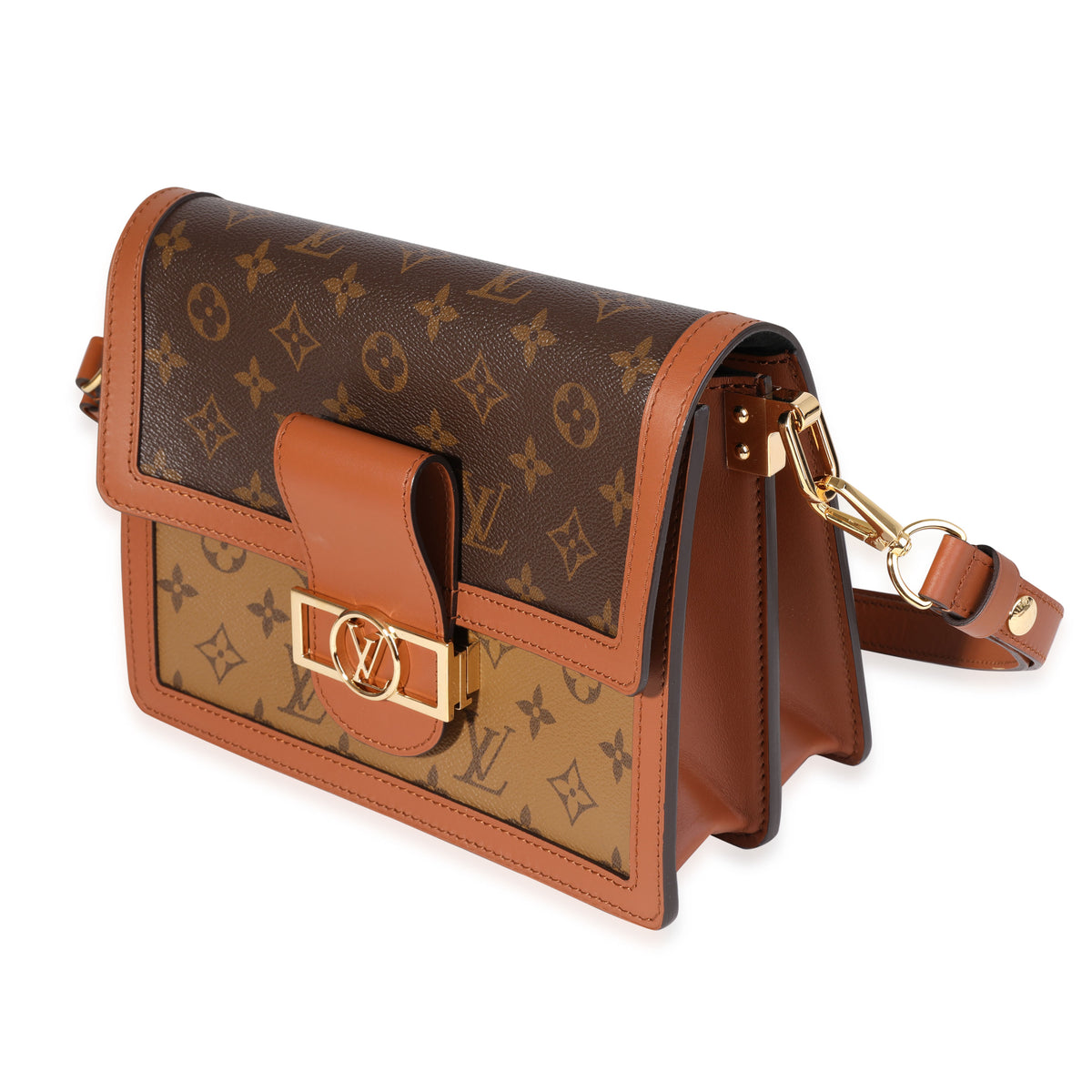 Louis Vuitton Monogram Reverse Canvas Dauphine MM, myGemma, QA