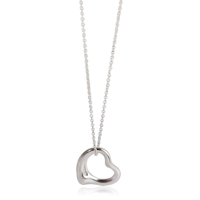 Tiffany & Co. Elsa Peretti Heart Pendant in Sterling Silver