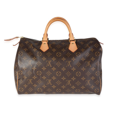 Louis Vuitton Monogram Canvas Speedy 35