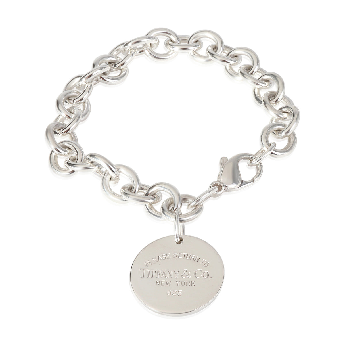Tiffany Return To Tiffany Heart Tag Bracelet in Sterling