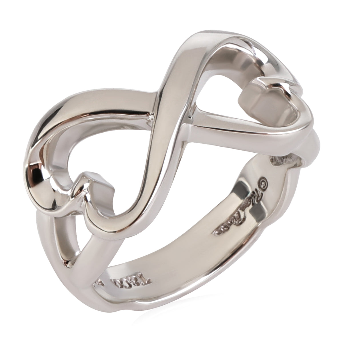 Tiffany sterling silver hot sale infinity ring