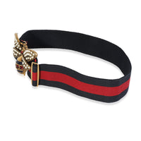 Gucci Queen Margaret Embellished Bee Web Belt