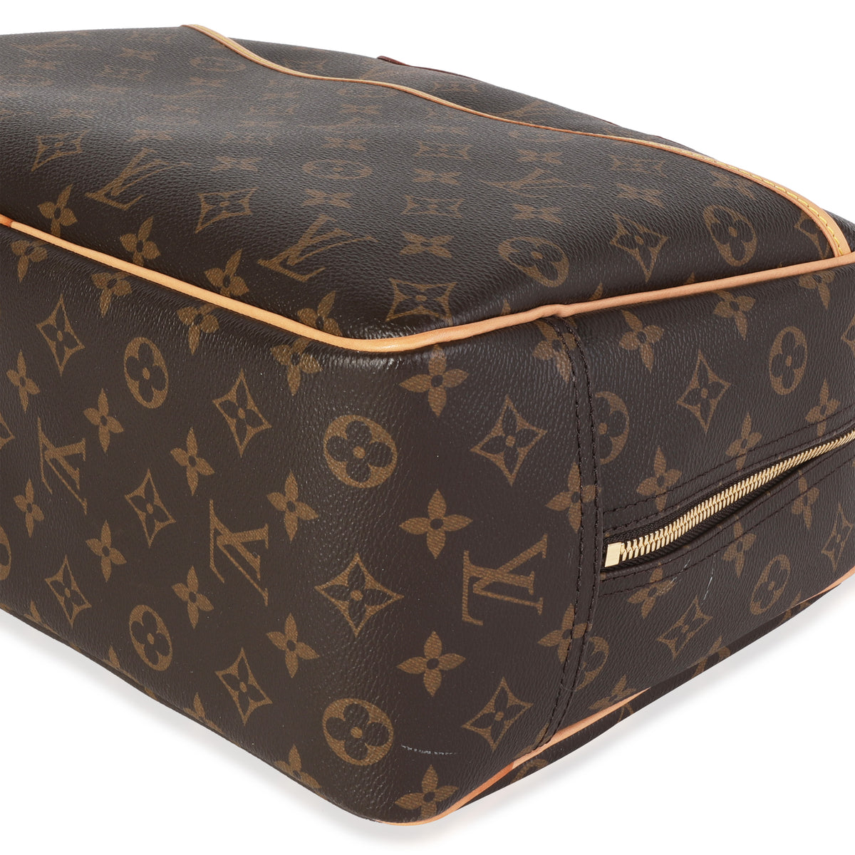 Louis Vuitton Brown Monogram Canvas Deauville Bag