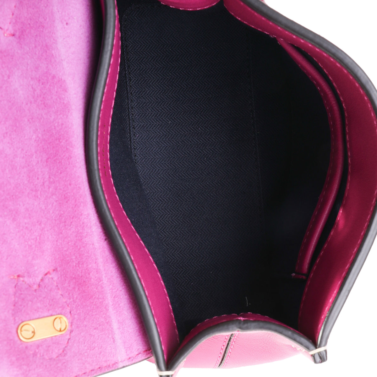 Mulberry Deep Pink Silky Calf Micro Seaton Bag