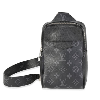 Louis Vuitton Black Taigarama Outdoor Slingbag