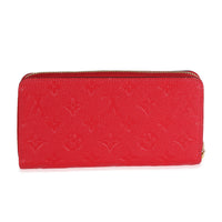 LOUIS VUITTON purse M60547 Zippy wallet Monogram Empreinte Red Red Wom –