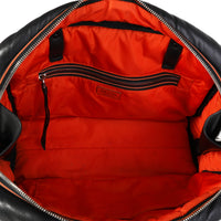 Prada Black Puffy Lambskin Shoulder Bag