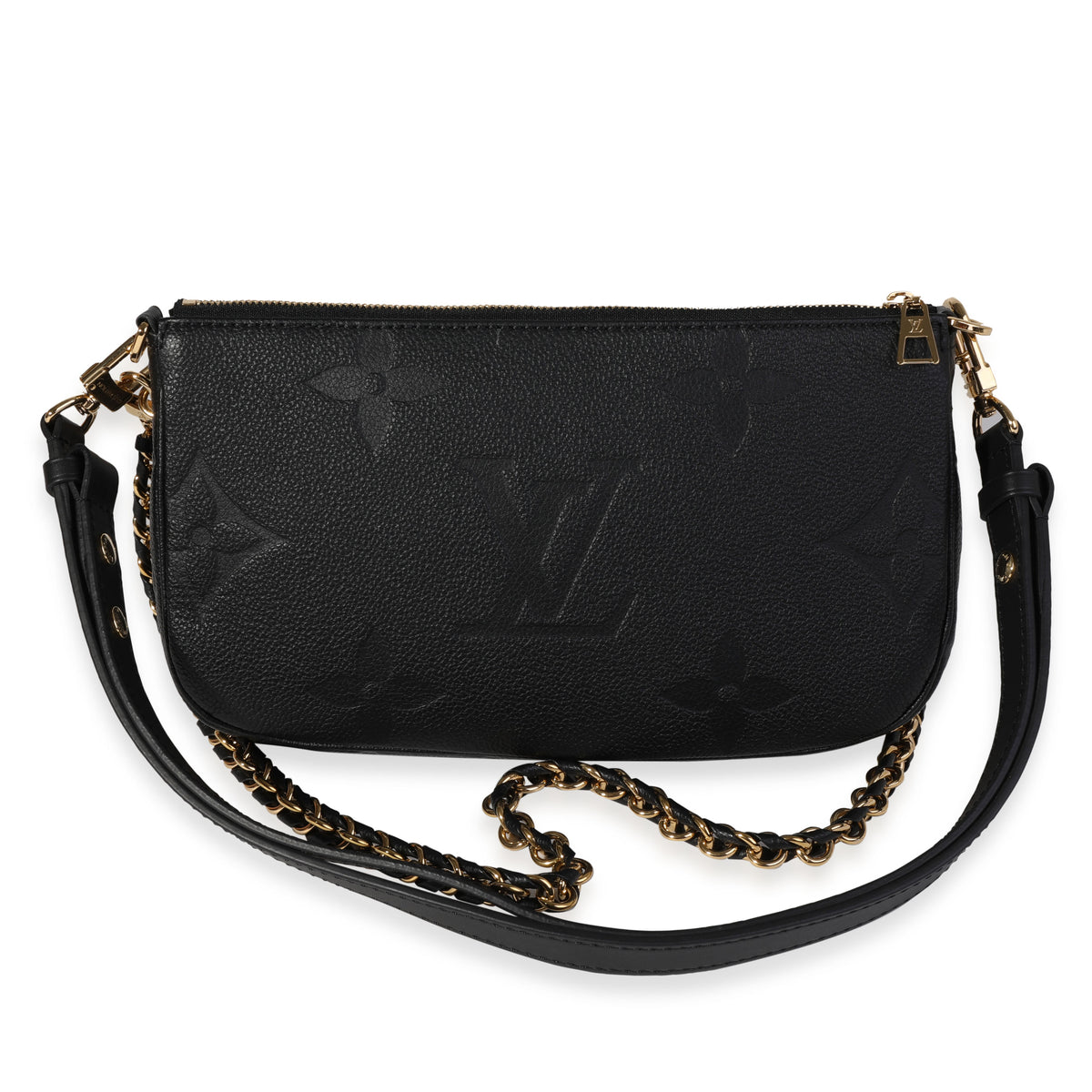 Louis Vuitton Black Monogram Empreinte Leather Multi-Pochette Accessoires, myGemma, CA