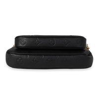 Louis Vuitton Black Monogram Empreinte Multi-Pochette Accessoires