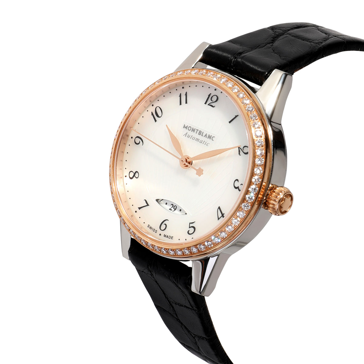 Montblanc Boheme 116500 Womens Watch in  Stainless Steel/Rose Gold