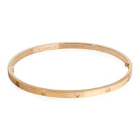 Cartier Love Diamond Small  Bracelet in 18k Yellow Gold (Size 20)