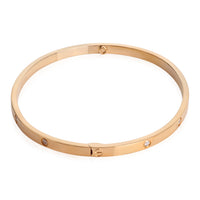 Cartier Love Diamond Small  Bracelet in 18k Yellow Gold (Size 20)