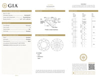 GIA Certified 1.02 Ct Round cut D VS1 Loose Diamond