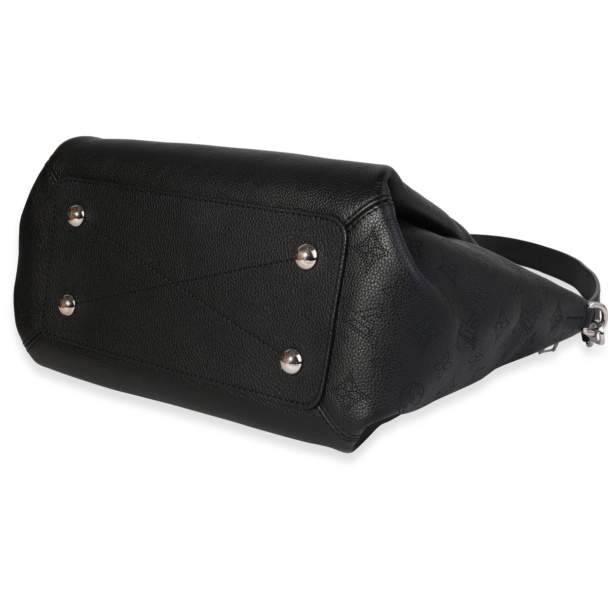 Louis Vuitton Black Mahina Leather Haumea Bag