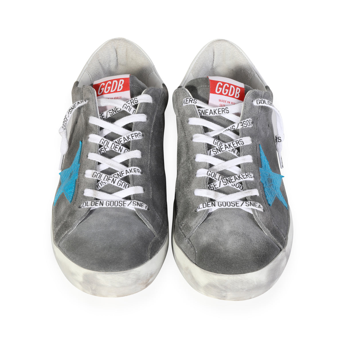 Golden Goose Superstar 'Grey Croco Turquoise' myGemma FR