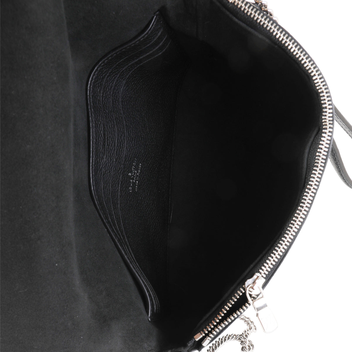 Louis Vuitton Black Calf Leather Lockme Chain Pochette, myGemma
