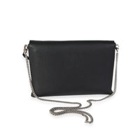 Louis Vuitton Black Calf Leather Lockme Chain Pochette