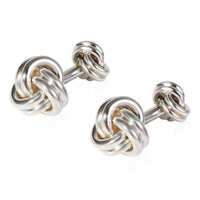Tiffany & Co. Love Knot Cufflinks in Sterling Silver