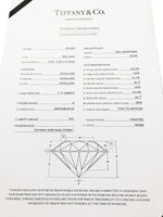 Tiffany & Co. Diamond Engagement Ring in Platinum (1.11 ct H/VS1)
