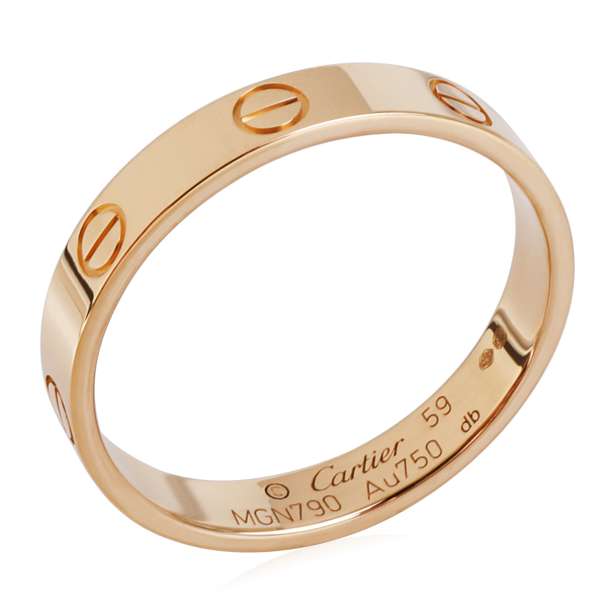 Cartier Love Wedding Band in 18k Yellow Gold