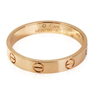 Cartier Love Wedding Band in 18k Yellow Gold