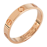 Cartier Love Wedding Band in 18k Yellow Gold