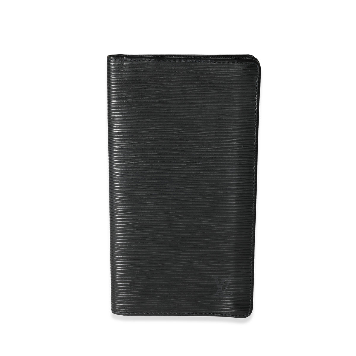 Louis Vuitton Black Epi Vertical Wallet