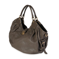 Louis Vuitton Taupe Mahina Leather XL Hobo