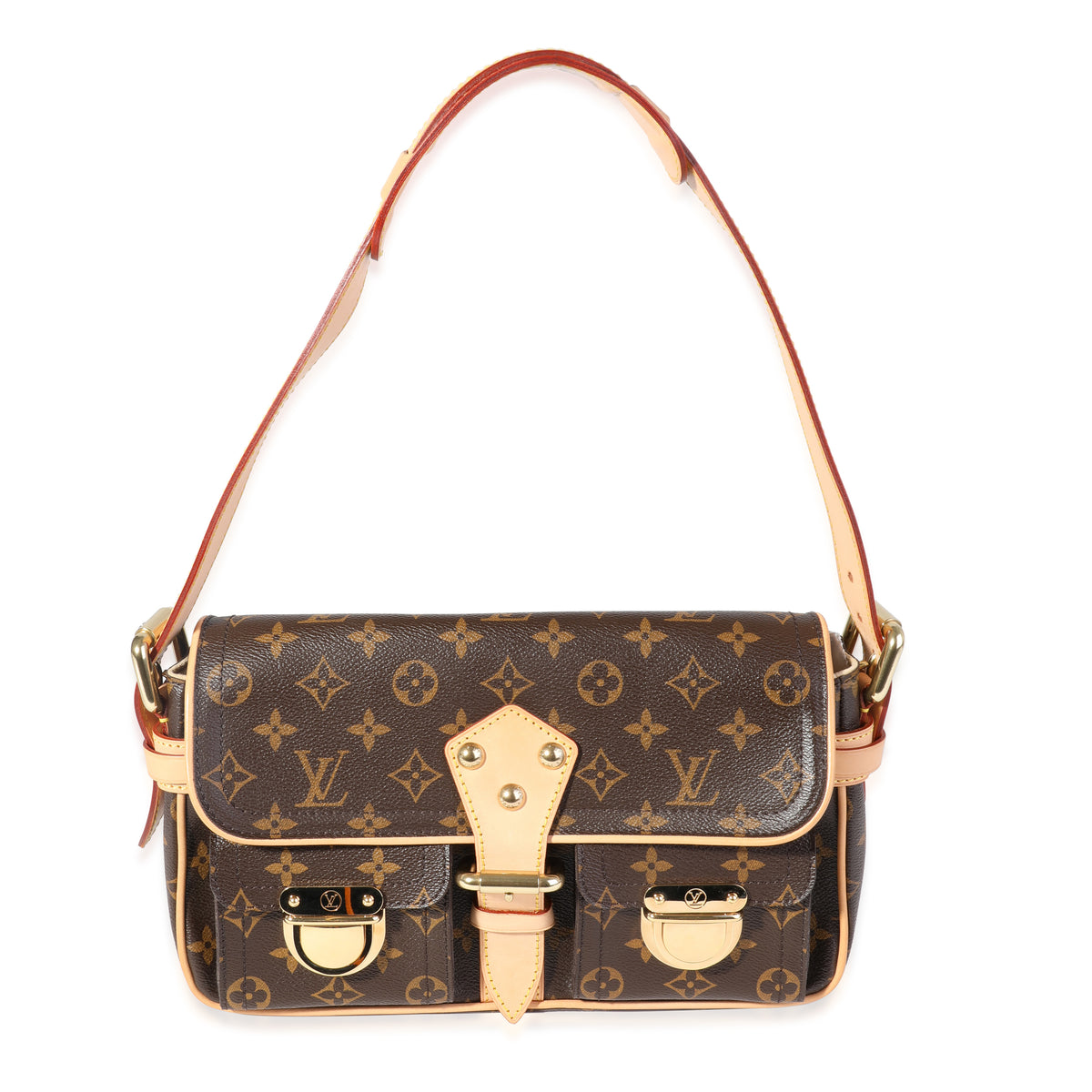 Louis Vuitton Monogram Canvas Hudson PM Shoulder Bag Handbag