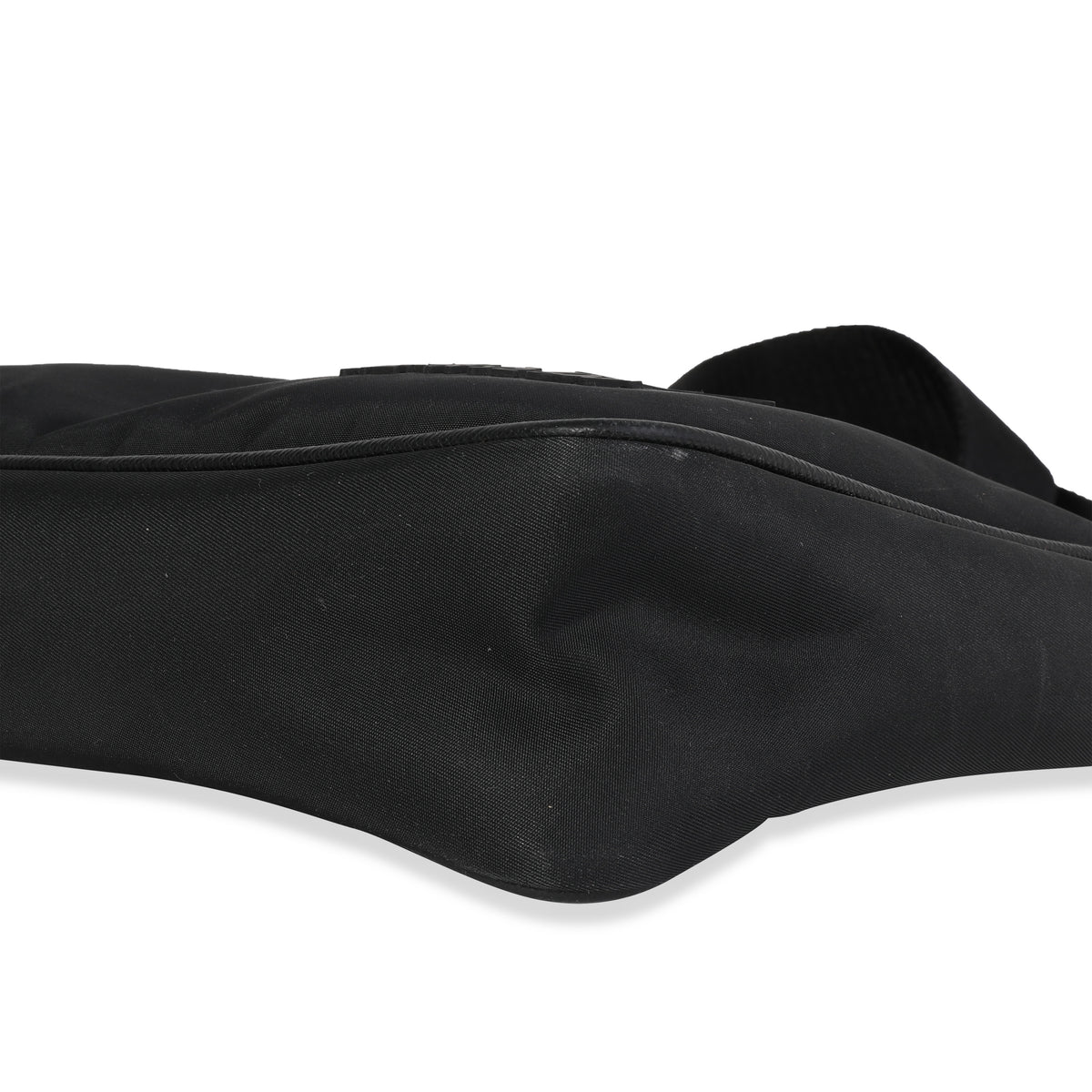 Prada Black Re-Nylon & Saffiano Leather Trim Shoulder Bag