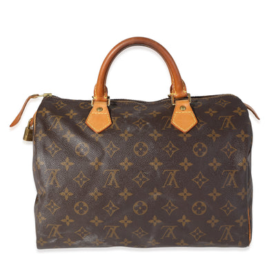 Louis Vuitton Monogram Canvas Speedy 30